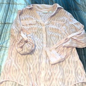 New York Company size M color cream wore twice